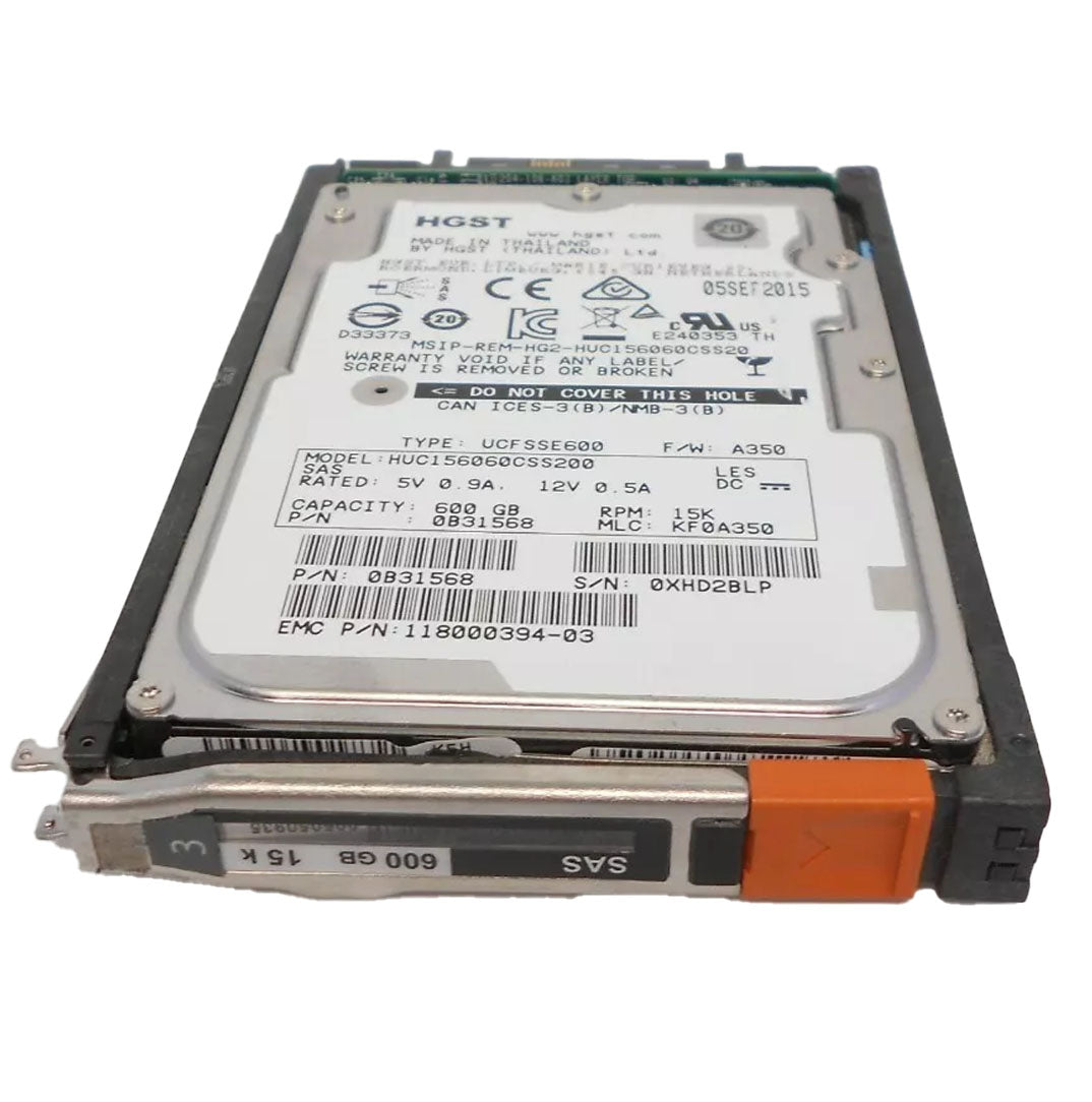 Emc 2.5" 1.2TB 10K SAS 6Gbps HDD | 005050084