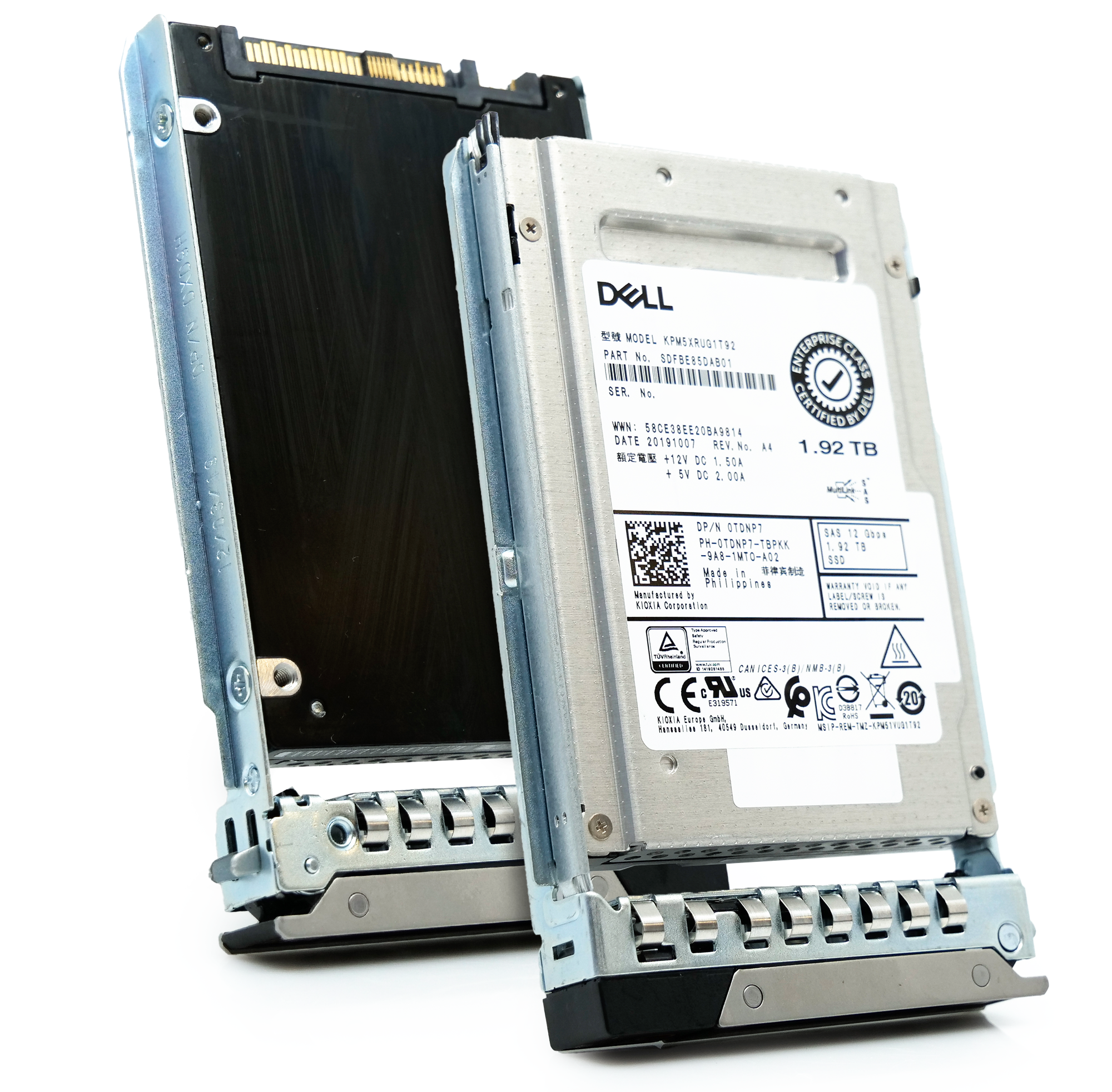 Dell G14 0TDNP7 1.92TB 1 DWPD SAS-3 12Gb/s Read Intensive 3D TLC 2.5in Solid State Drive