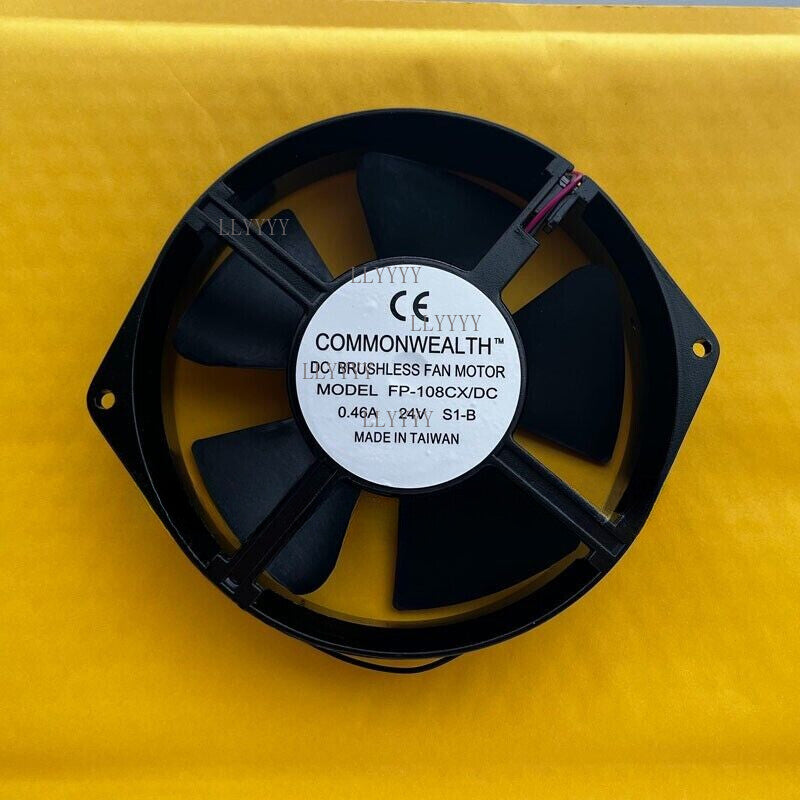Commonwealth FP-108CX/DC24V DC aluminum frame cooling fan