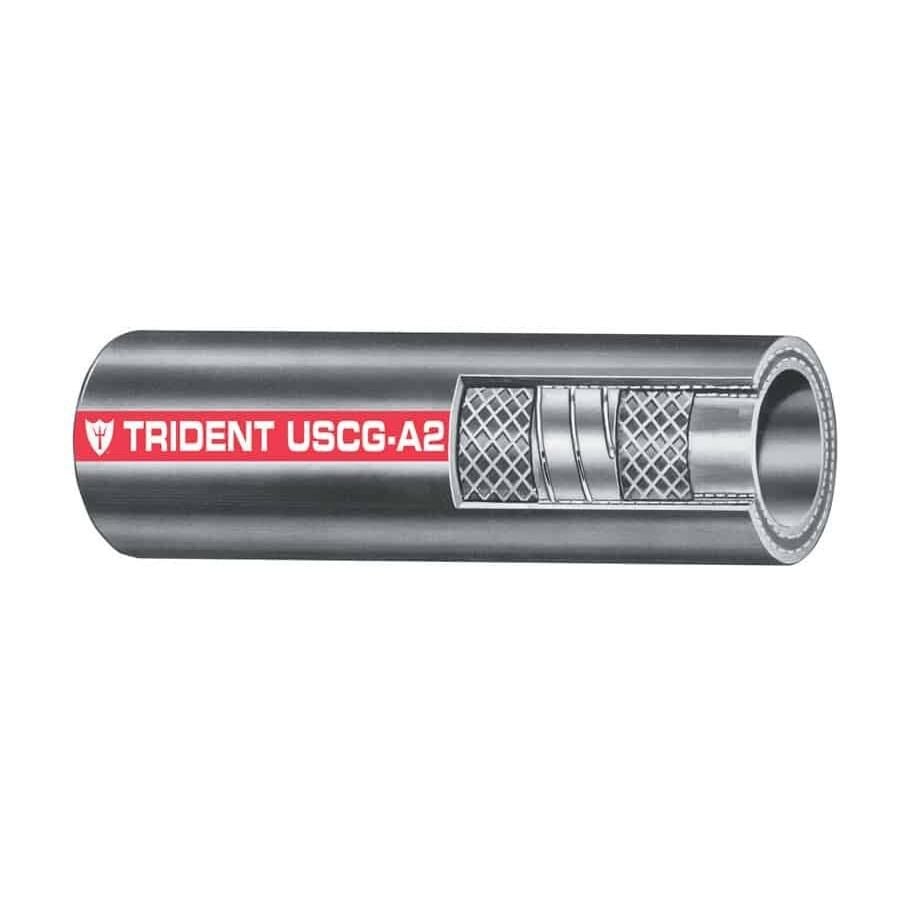 Trident Marine 327-1784 Trident Type A2 Fuel Fill Hose, 1-7/8" x 12.5'