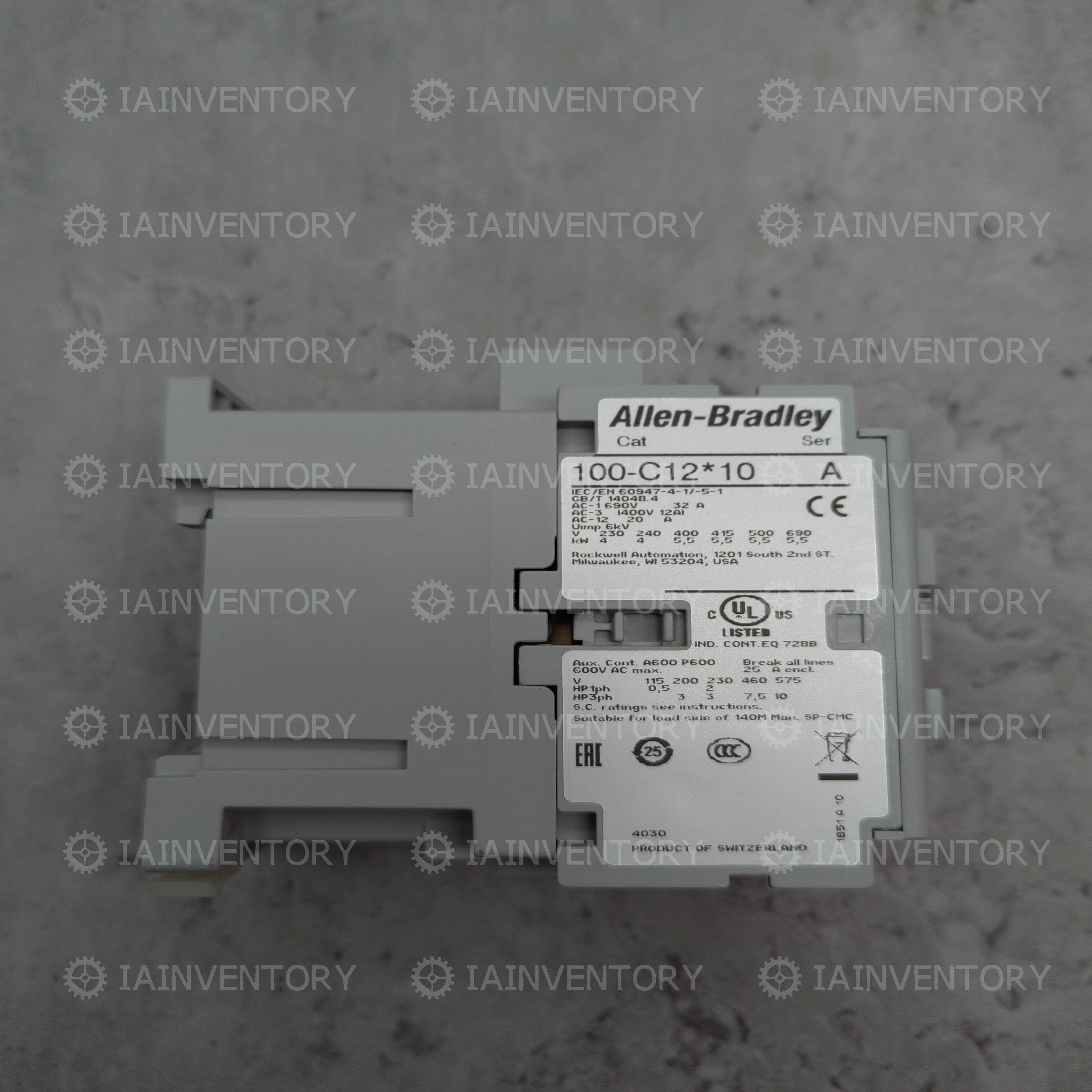 100-C12D10 Allen-Bradley