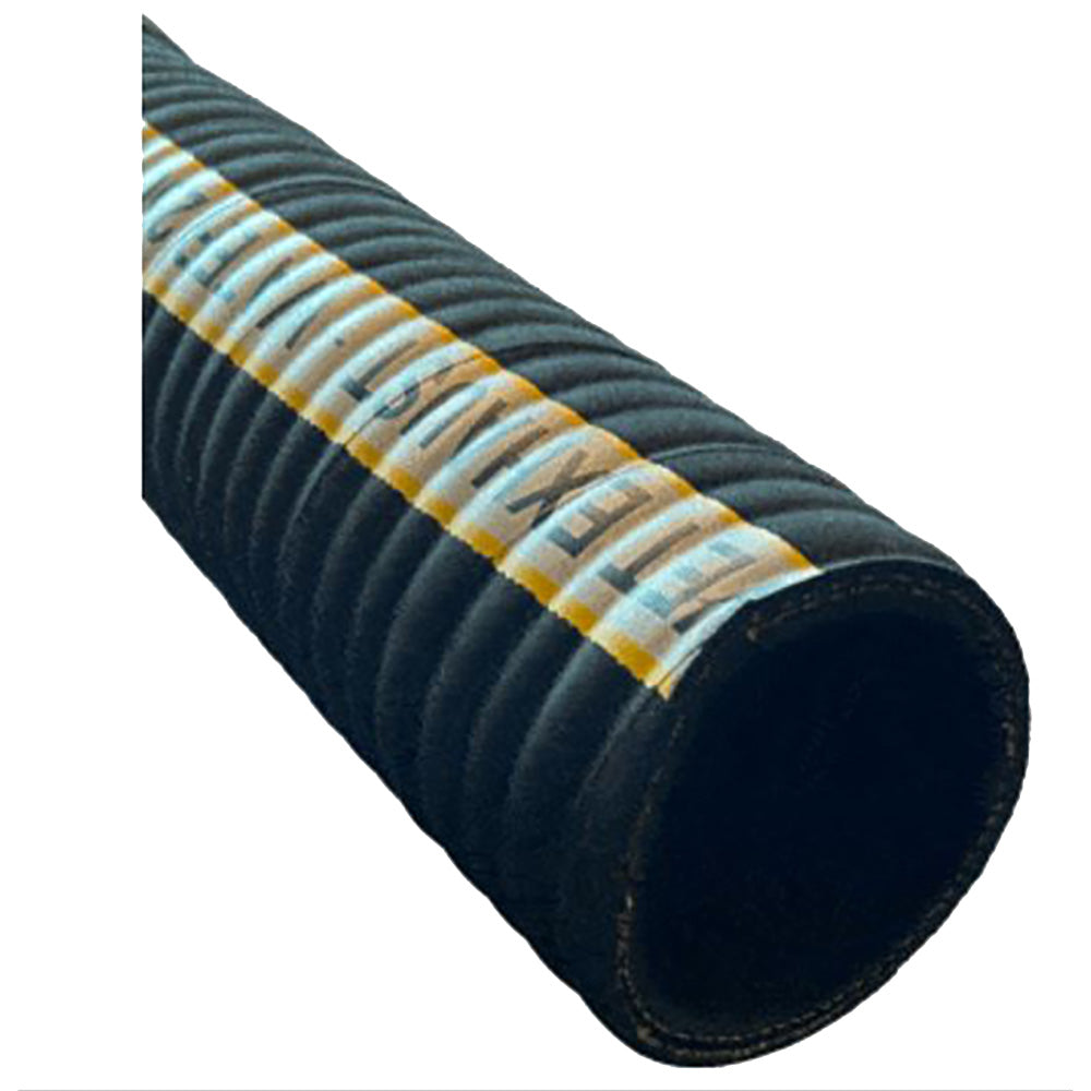 Trident Marine 252F-1126 1-1/2" x 50' Extra-Flex Corrugated Marine Wet Exhaust, Hose