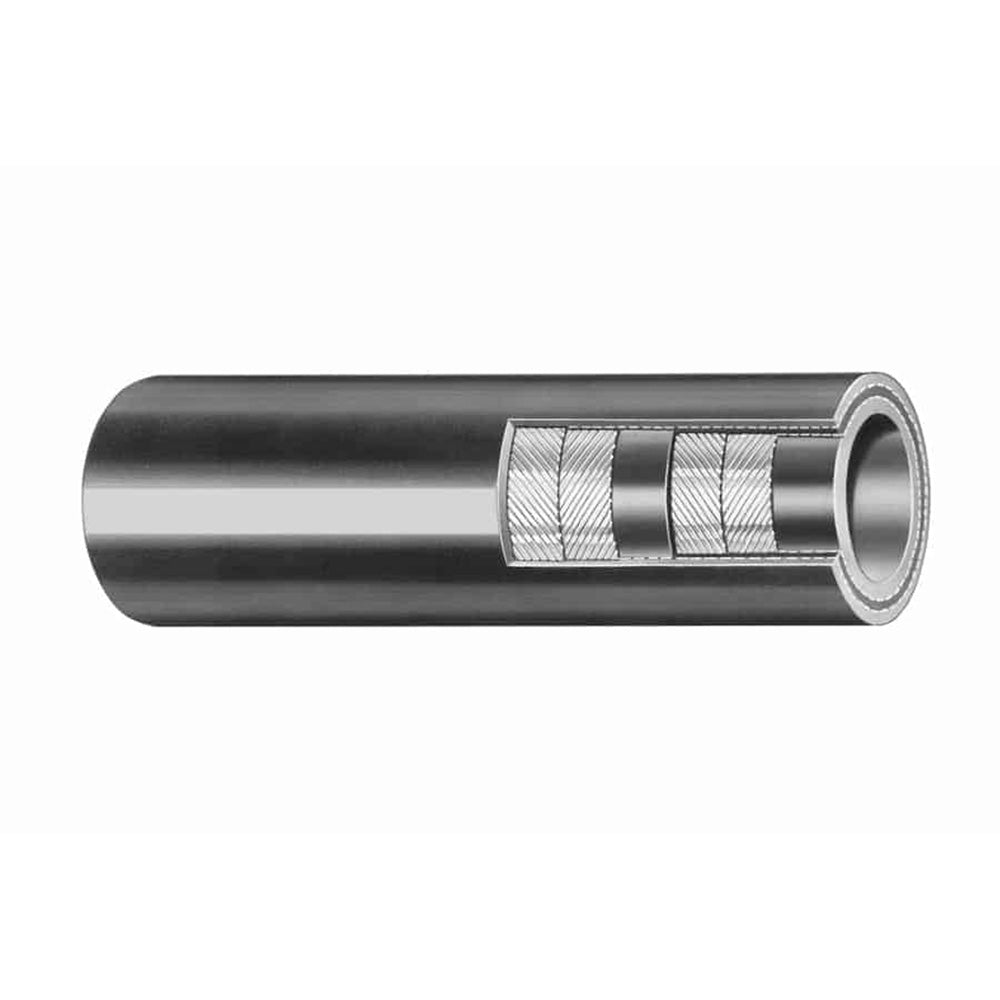 Trident Marine 132-0126 1/2" x 50' Box Black HD Water Hose 200 PSI