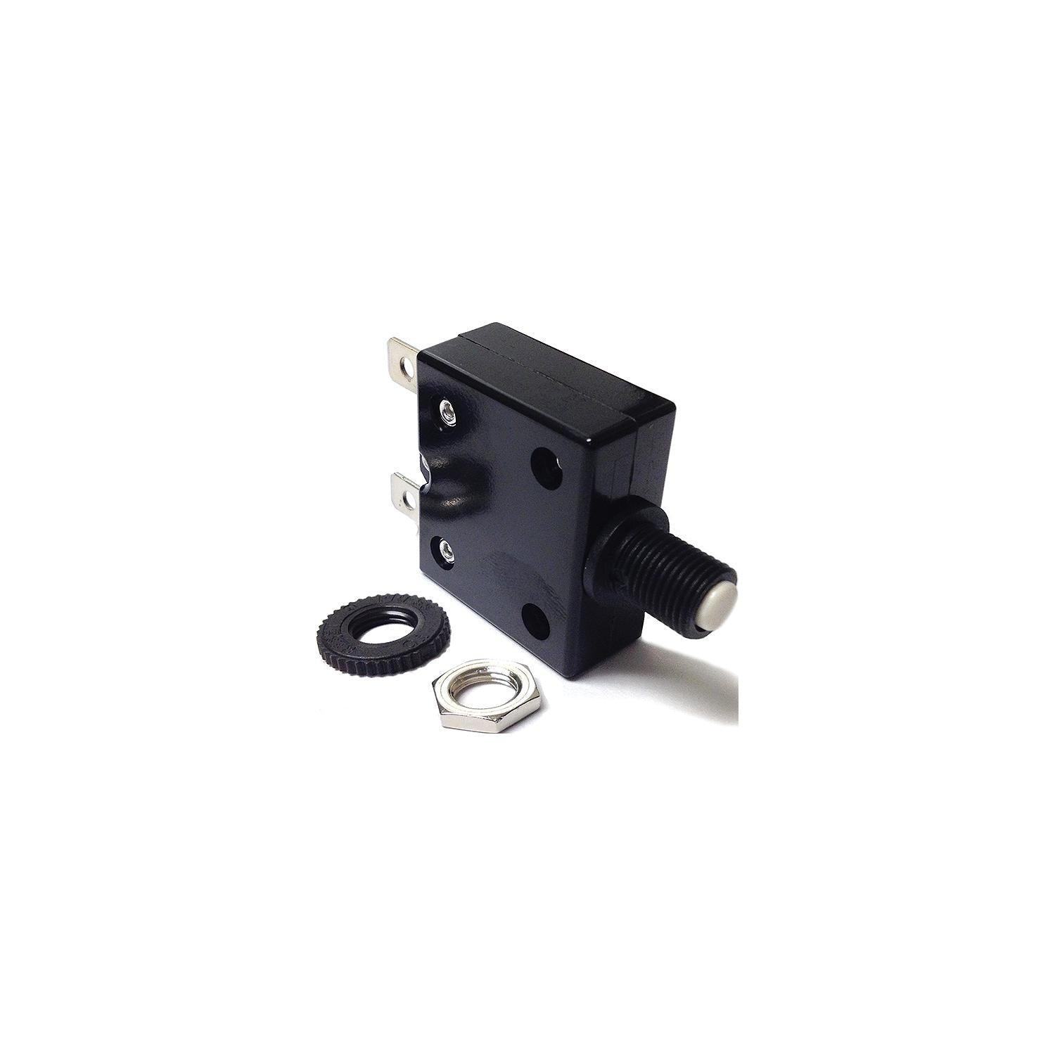 Sierra CB41250 Push Button Circuit Breaker, 25 Amp, White