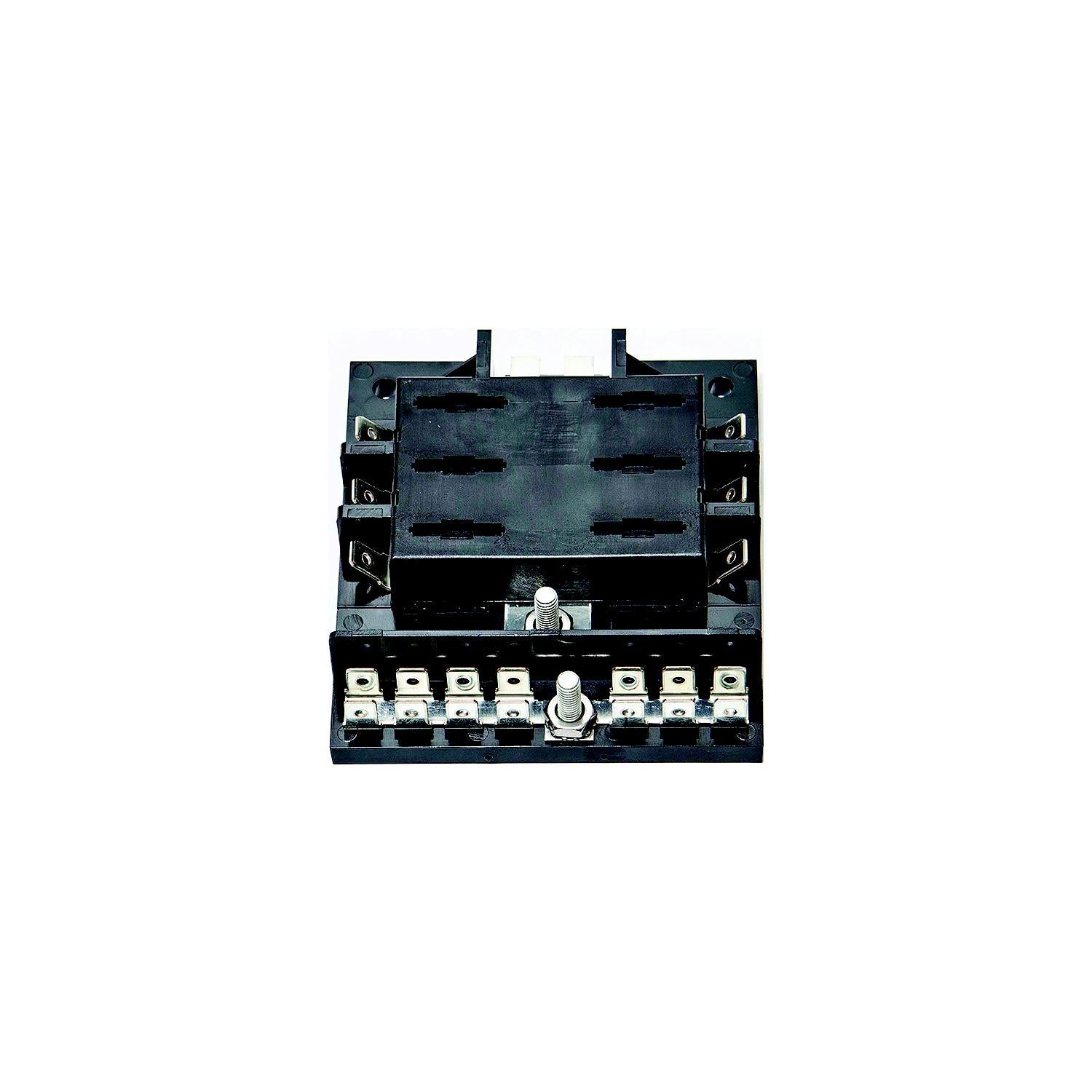 Sierra FS40420 6 Gang ATO/ATC Fuse Block with Ground Bar