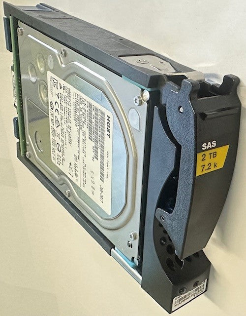 HUS72602CLAR2000 – Data Domain 2TB 7200 RPM SAS 3.5" HDD for Data Domain ES30 15 bay enclosures. 1 year warranty.