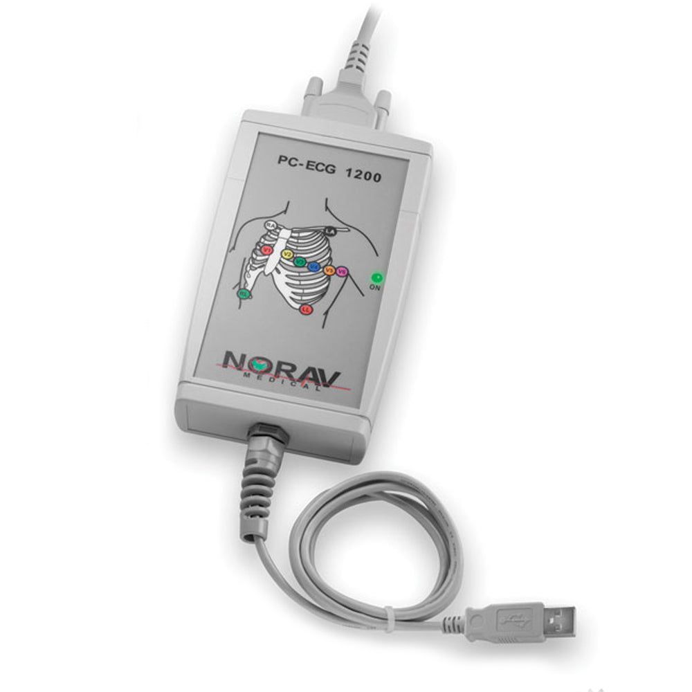 Norav 1200HR High Resolution PC Based ECG