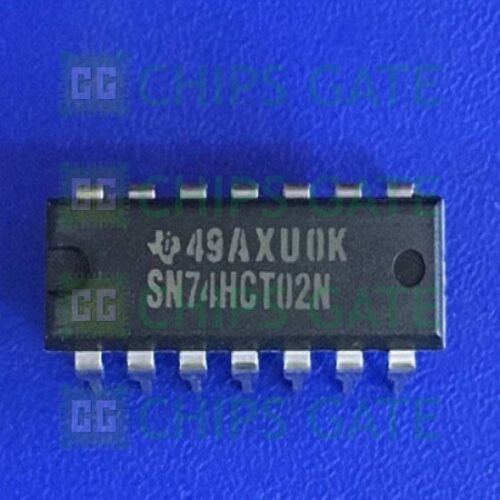 5PCS 74HCT02N,652 IC GATE NOR QU 2INPUT 14DIP 74HCT02N HCT02 74HCT02