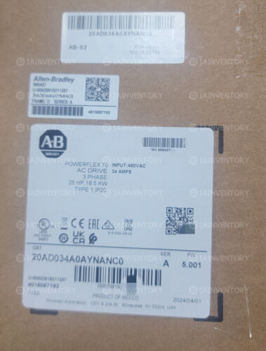 20AD034A0AYNANC0 Allen-Bradley