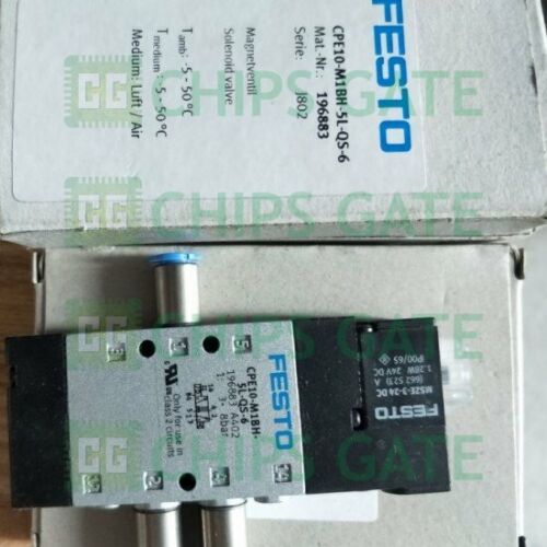FESTO CPE10-M1BH-5L-QS-6 196883 solenoid valve