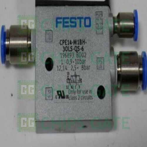 FESTO CPE14-M1BH-3OLS-QS-6 196893 Solenoid Valve