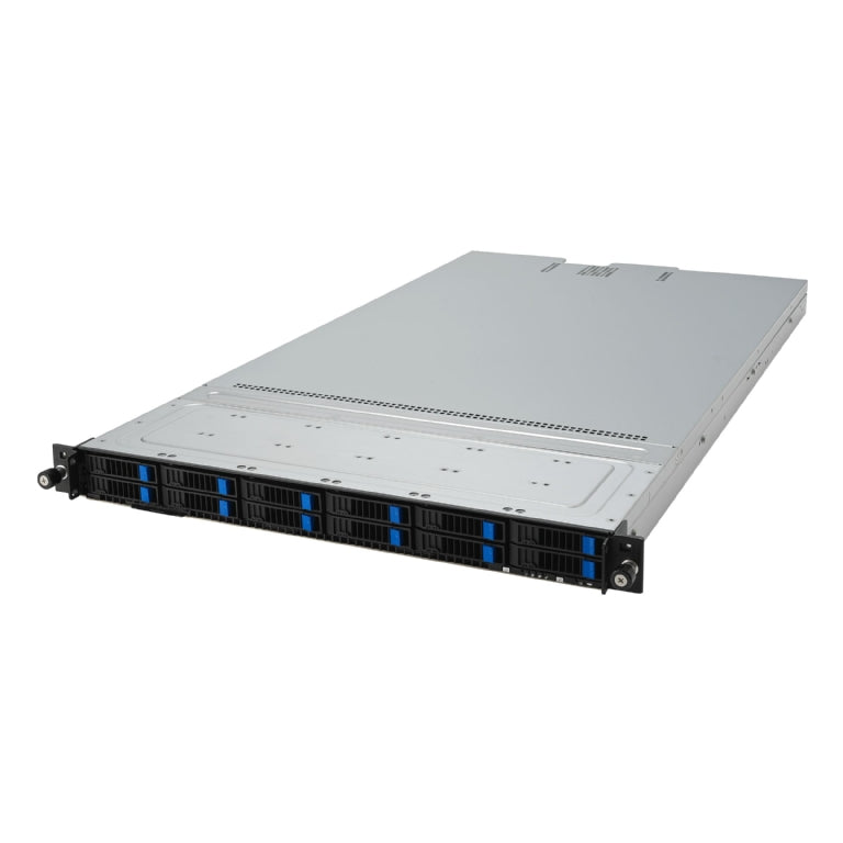 ASUS RS500A-E12-RS12U 1U Rackmount Single 9004 Series AMD EPYC Server - 12x Hot-Swap Bays - Redundant PSU