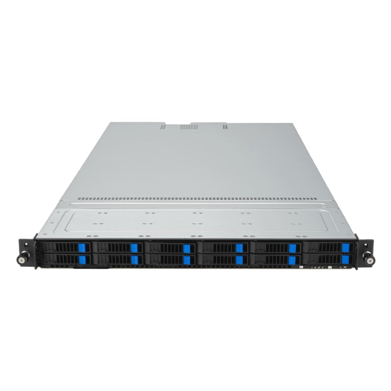 ASUS RS500A-E12-RS12U 1U Rackmount Single 9004 Series AMD EPYC Server - 12x Hot-Swap Bays - Redundant PSU