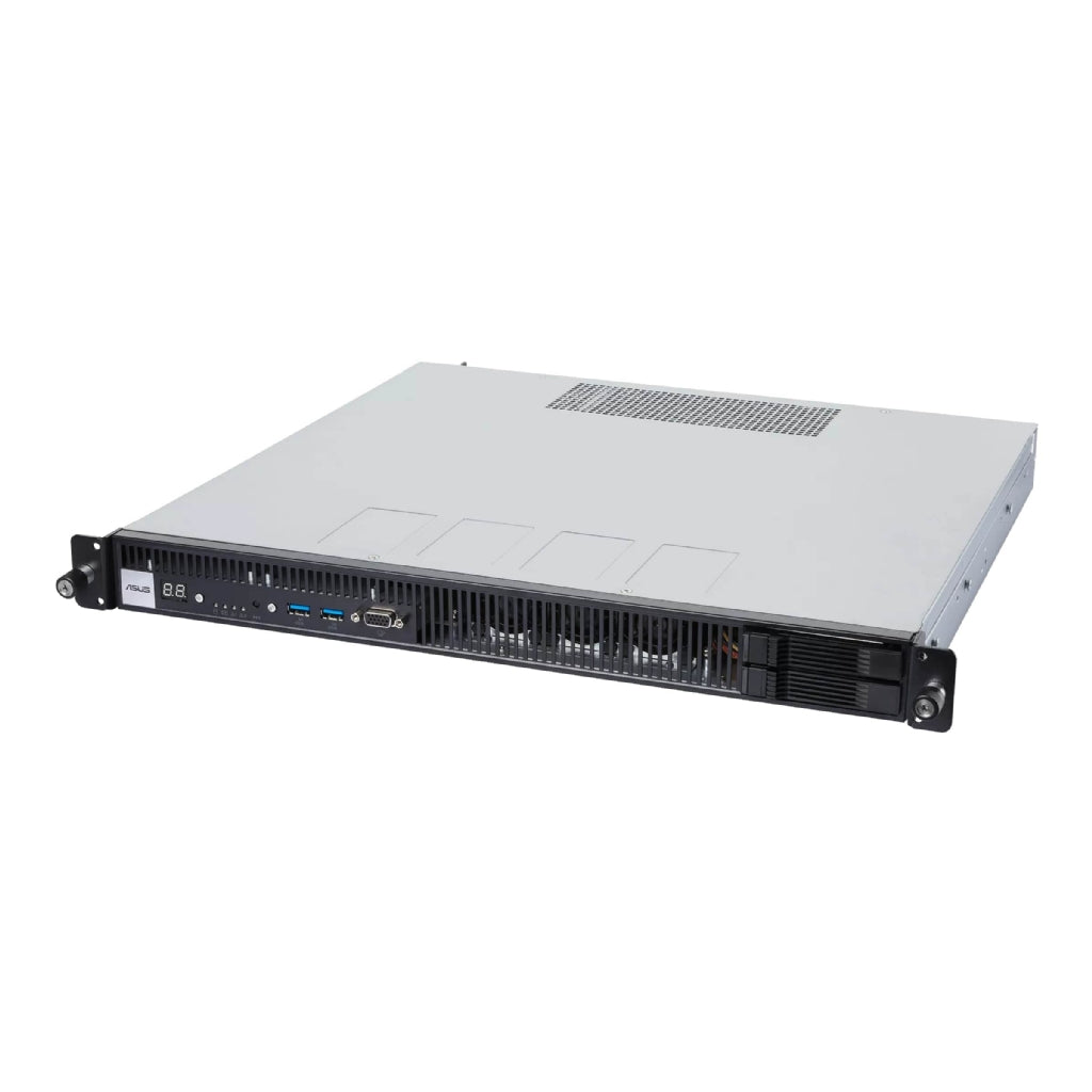 ASUS ExpertCenter Pro ER100A B6 1U Rackmount AMD Ryzen/EPYC 4000 Series Server - Short Depth - Dual Gigabit LAN - Single PSU
