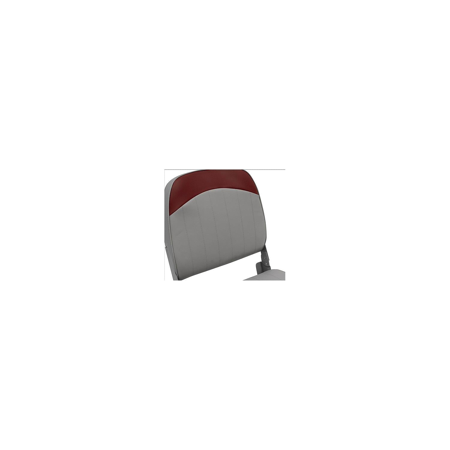 Wise Seats 8WD734PLS-661 Wise Economy Fold Down Fishing Seat, Grey/Red