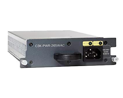 C3K-PWR-265WAC= Cisco 265 Watts 100-127V Power Supply for Catalyst 3750-E-3560-E
