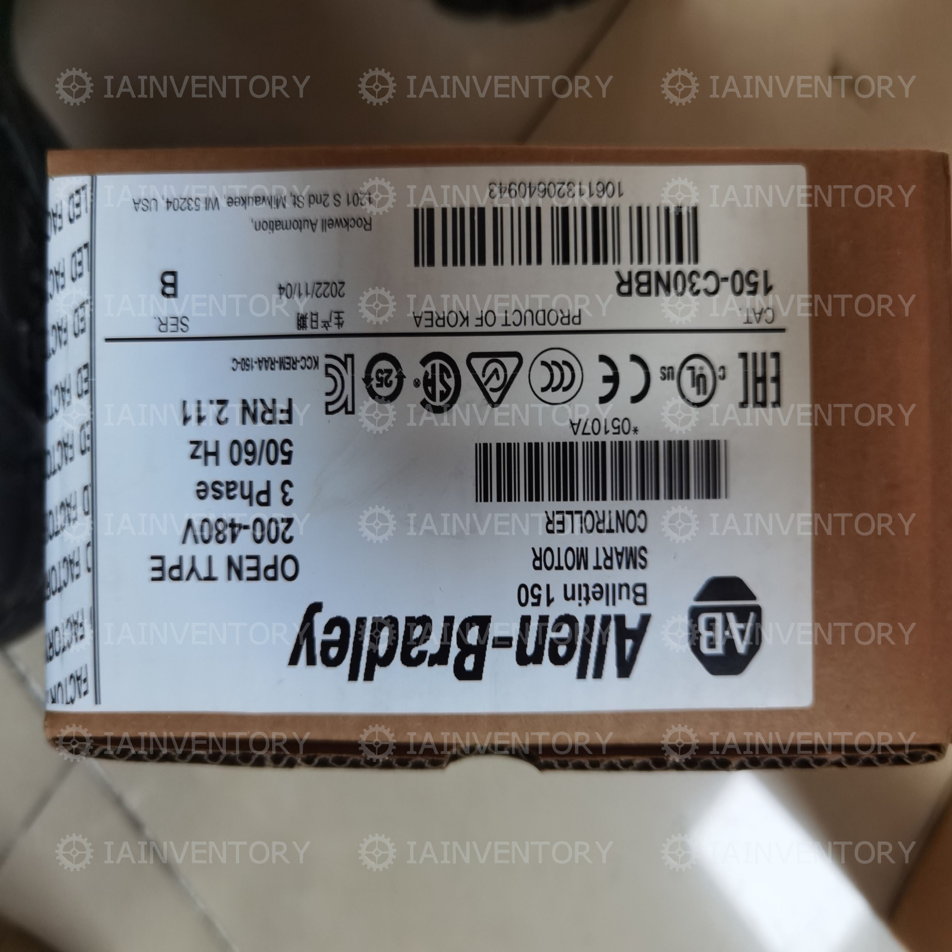 150-C30NBR Allen-Bradley