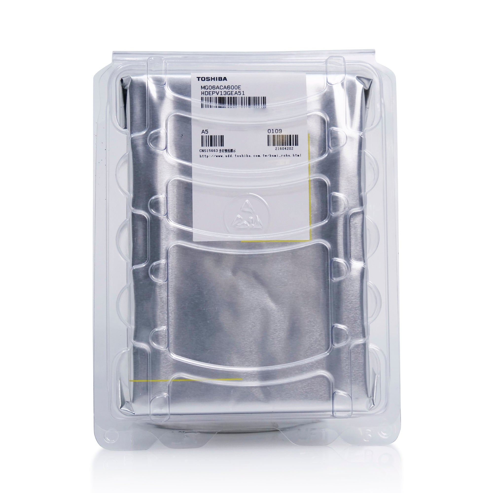 Toshiba MG06 MG06ACA600E 6TB 7.2K RPM SATA 6Gb/s 512e 3.5in Hard Drive