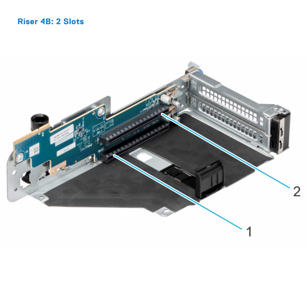 RK04H — Riser 4B 2 Slots | Dell PowerEdge R750