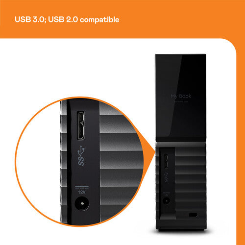 WD 14TB My Book Desktop USB 3.2 Gen 1 External Hard Drive