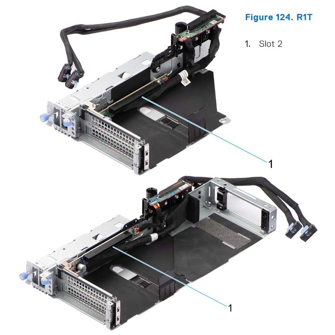 Riser Config 3-1. R1t + R2t + R3b + R4p (HL) | Dell PowerEdge R7615