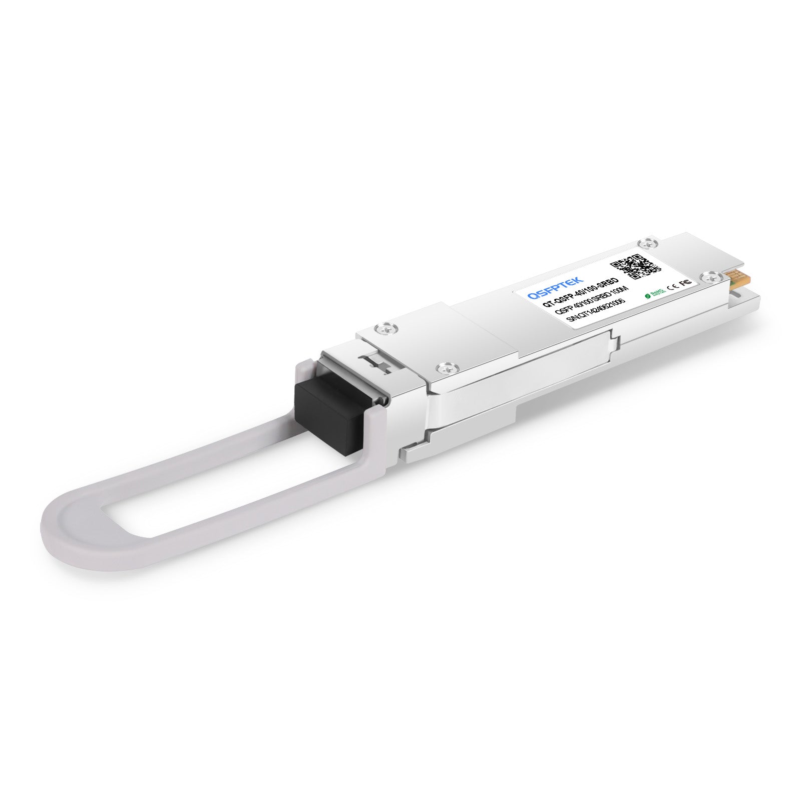 Cisco QSFP-40/100-SRBD Compatible Dual Rate 40/100GBASE-SWDM4 QSFP28 SR-BiDi 850nm & 900nm 100m LC Optical Transceiver Module