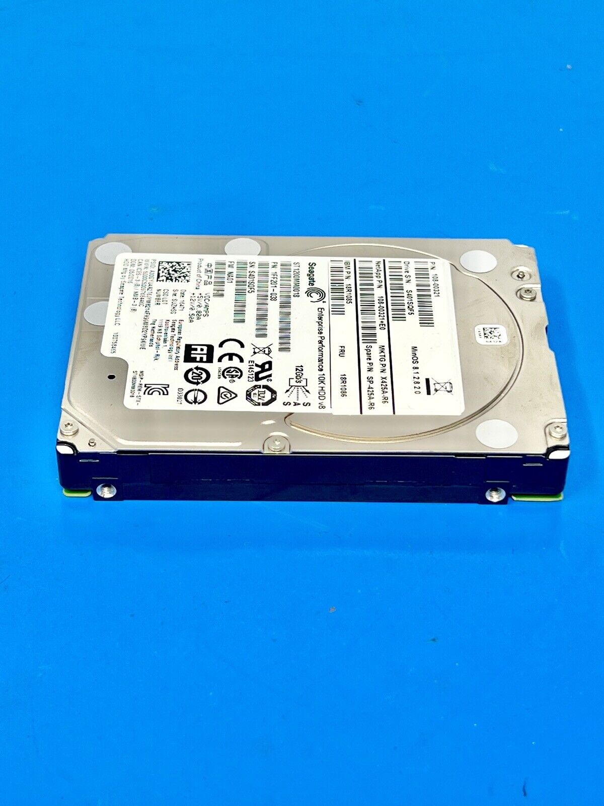 1FF200-039 - Disco duro Seagate Enterprise Performance 10K.8 1,2 TB 10000 RPM SAS 12 Gb/s 128 MB de caché (512n) de 2,5 pulgadas