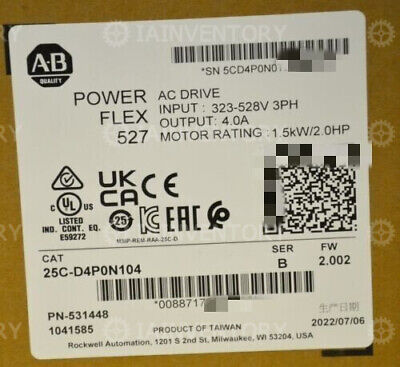 25C-D4P0N104 Allen-Bradley