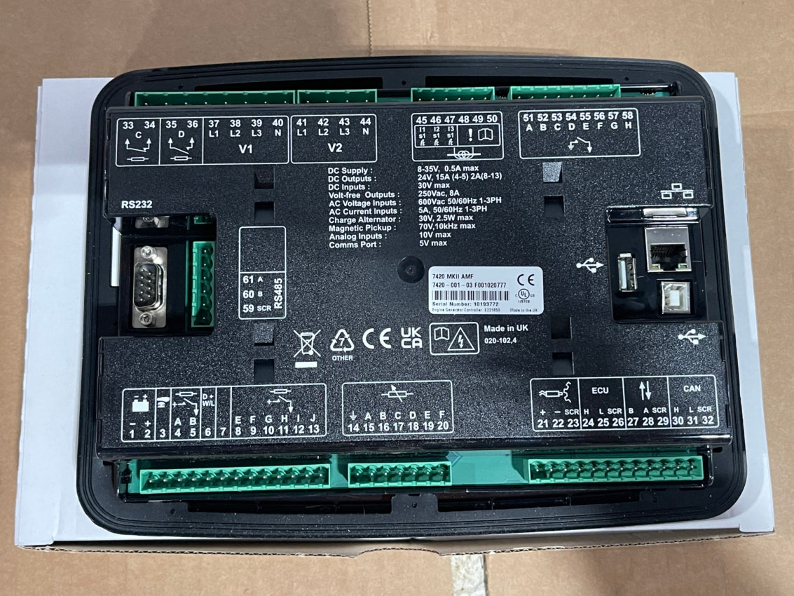 Deep Sea DSE 7420 MKII Control Module– New