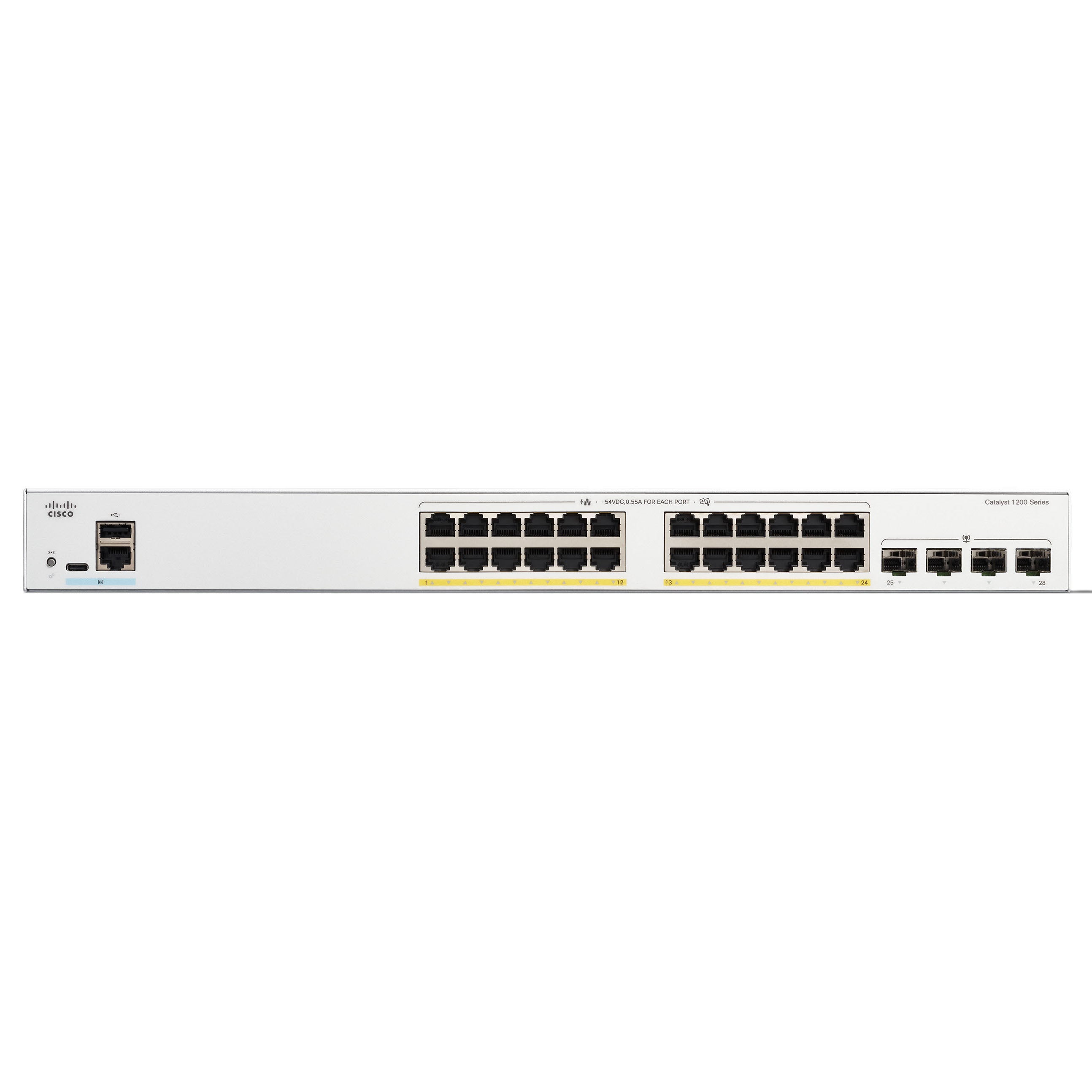 Cisco Catalyst C1200-24FP-4G 24-Port PoE+ Switch
