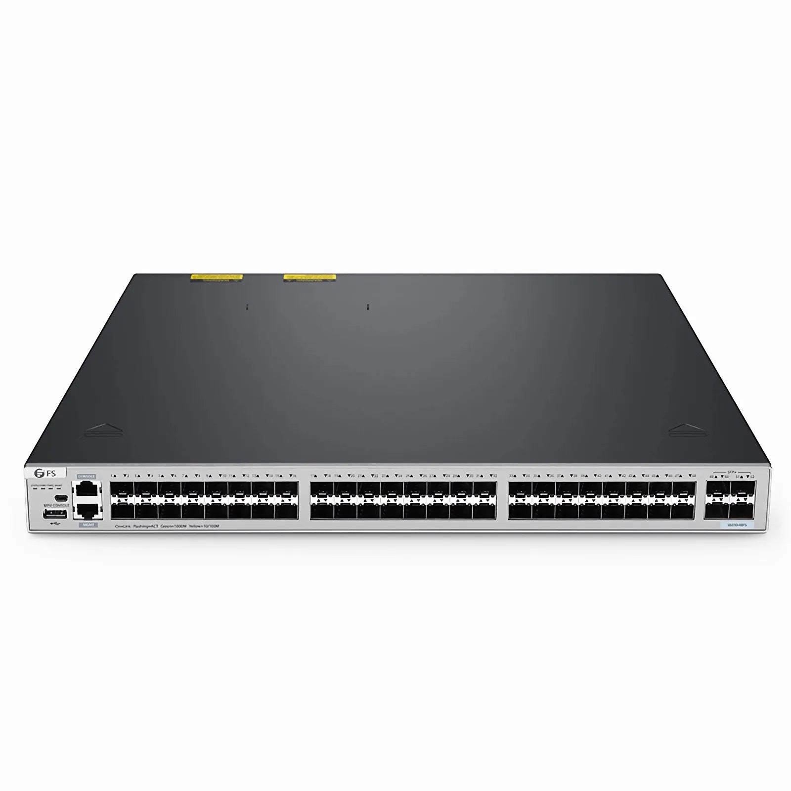 S5810-48FS, 48-Port Gigabit Ethernet L3 Switch, 48 x 1Gb SFP, with 4 x 10Gb SFP+ Uplinks, Stackable Switch, Broadcom Chip