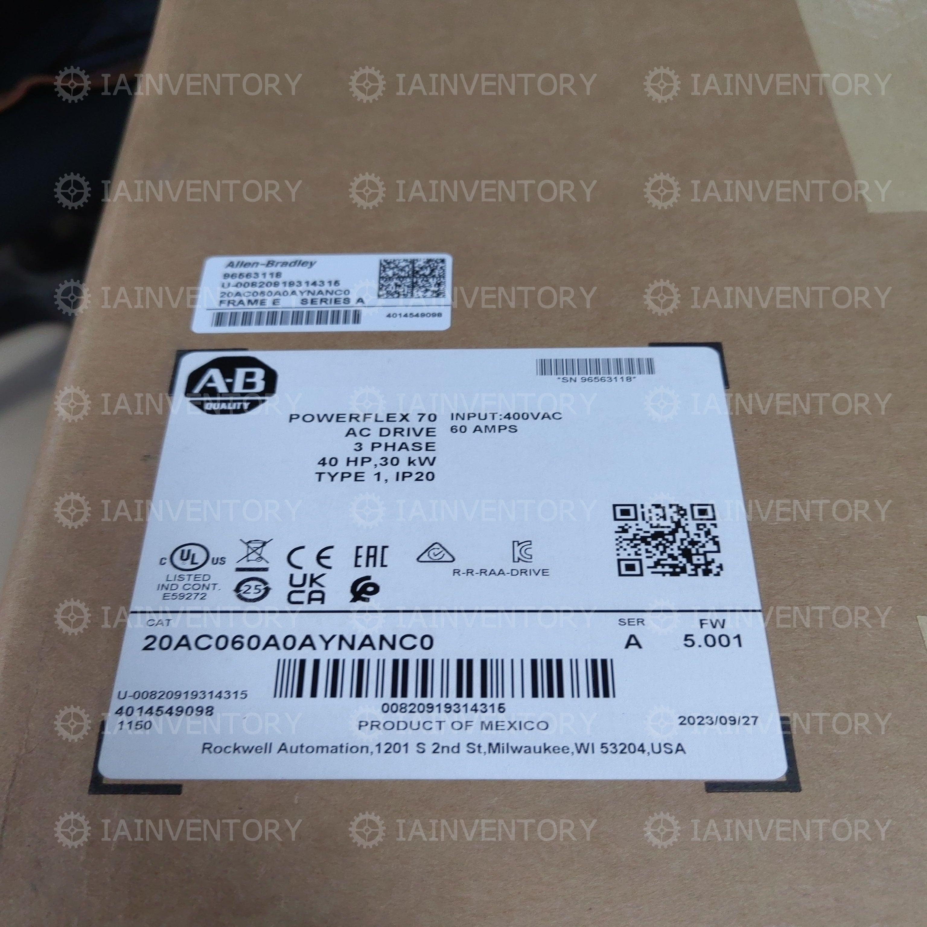 20AC060A0AYNANC0 Allen-Bradley