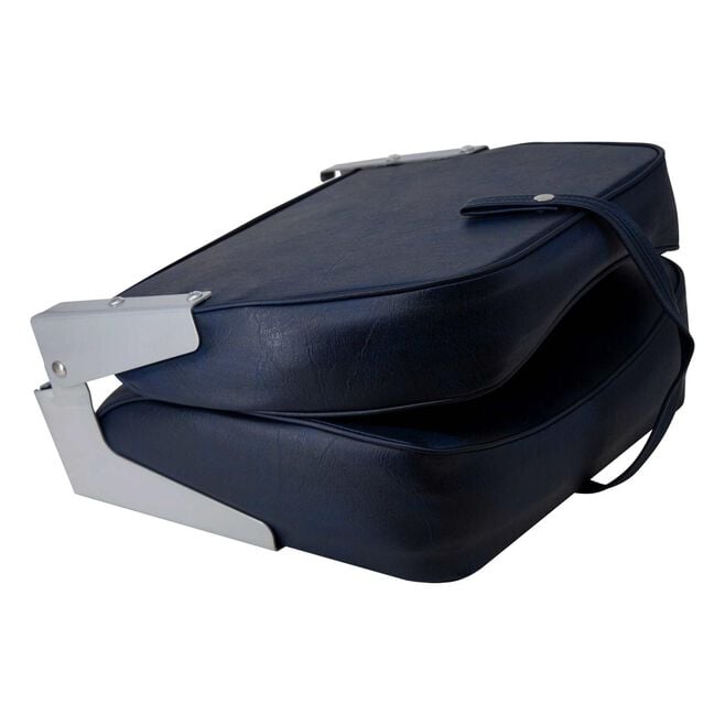 Wise Seats 3313-711 Wise Promotional Marine Grade Vinyl 16.25" D × 16" W × 18", H Low Back Boat Seat, Navy