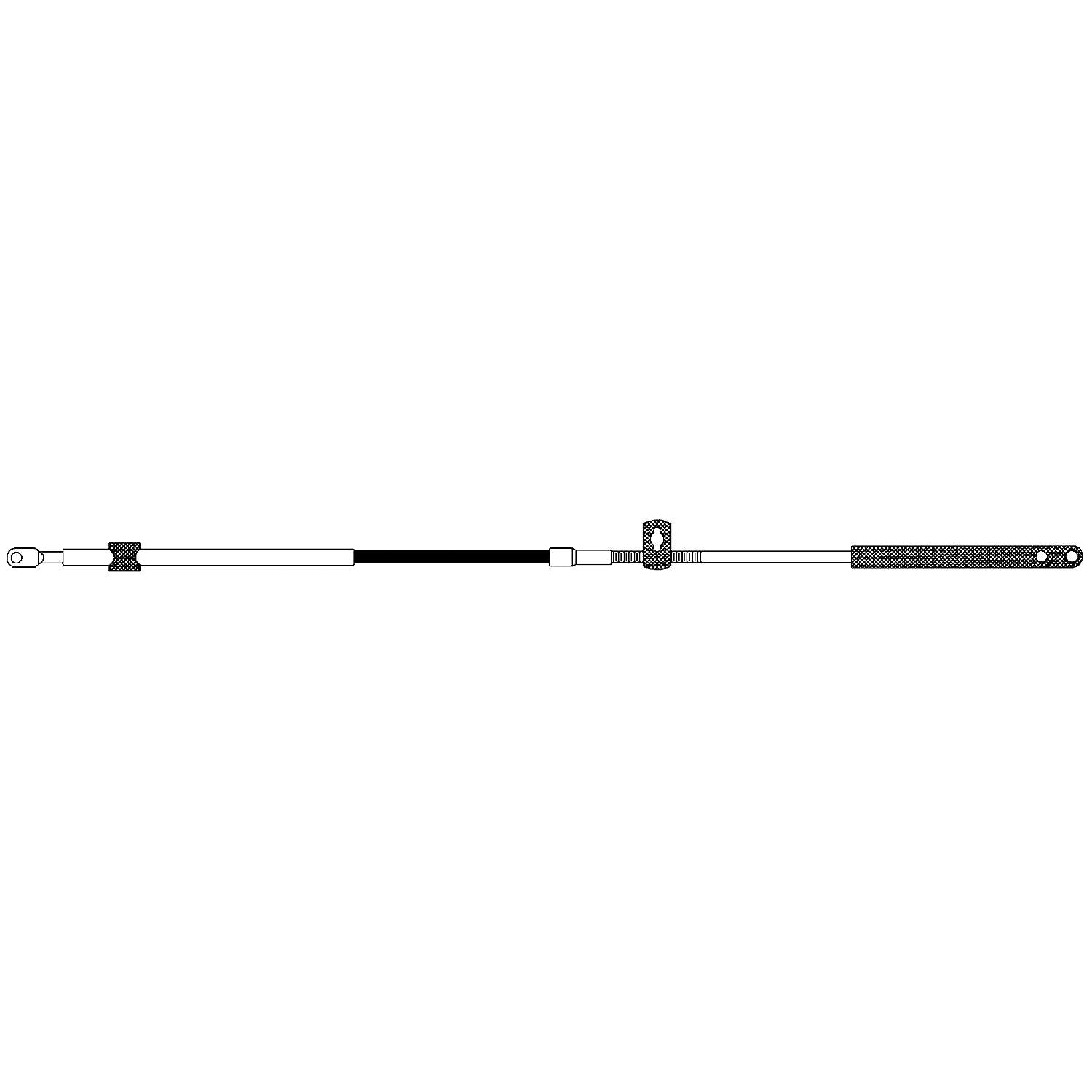 Uflex C5X17 UFLEX C5 Mercury/MerCruiser Engine Control Cable