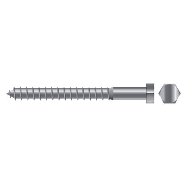 Seachoice SC1262 Lag Screw, 1/4 x 1-1/2"