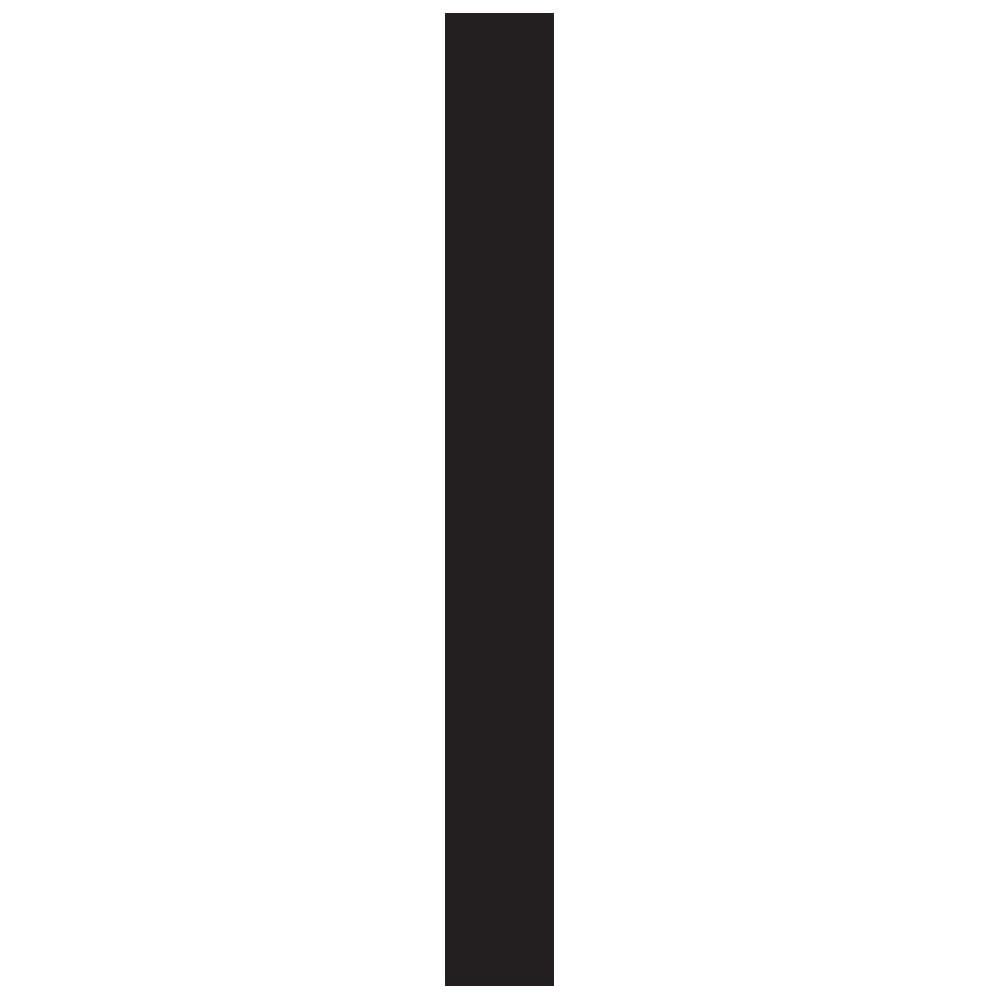 Seachoice 3" Gothic Letters Pack of 10