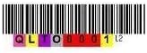 Data Cartridge Bar Code Labels, LTO Ultrium 5, Series 000001-000100|B003HLTPBO