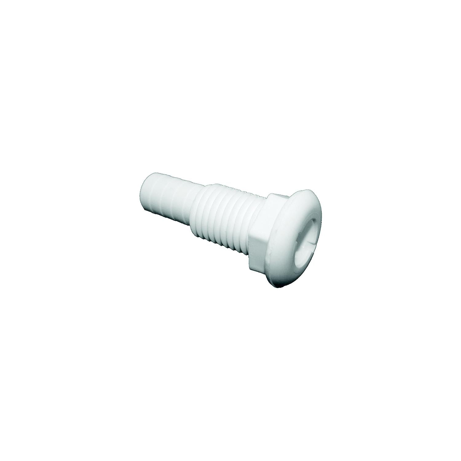 TH Marine TH-752-B Thru Hull 3/4 Bulk Straight White