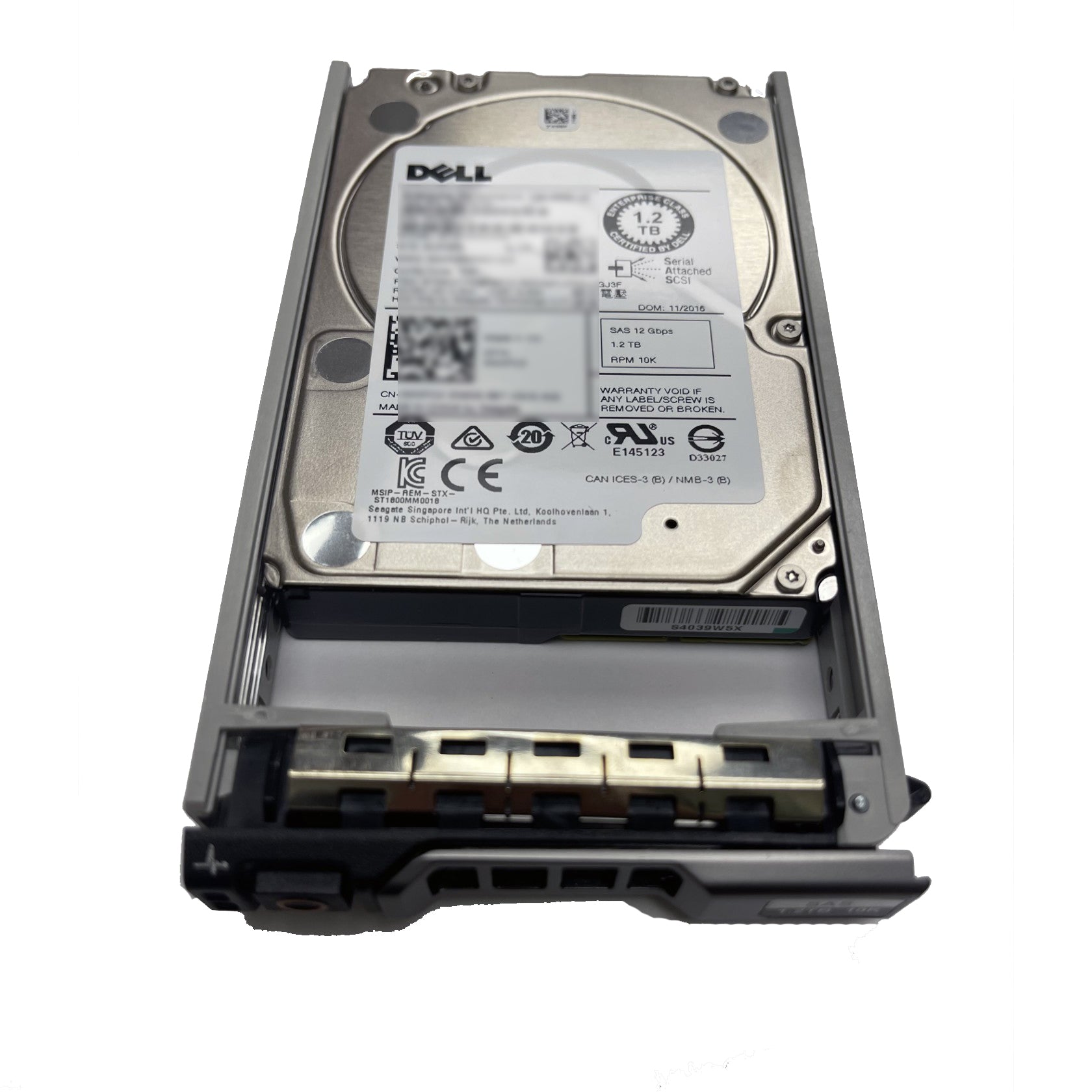 Dell 400-AHNJ SED 1.2TB 10k SAS 6Gbps 2.5inch Hot Plug Hard Drive