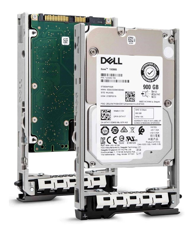 Dell 0XTH17 900GB 15k SAS 12Gbps 512n 2.5inch Hot Swap Hard Drive with Tray