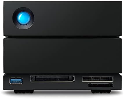 LaCie d2 Professional 14TB External Hard Drive Desktop HDD – Thunderbolt 3 USB-C USB 3.0, 7200 RPM Enterprise Class Drives, for Mac and PC Desktop, 1 Month Adobe CC (STHA14000800