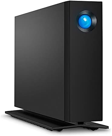 LaCie d2 Professional 14TB External Hard Drive Desktop HDD – Thunderbolt 3 USB-C USB 3.0, 7200 RPM Enterprise Class Drives, for Mac and PC Desktop, 1 Month Adobe CC (STHA14000800