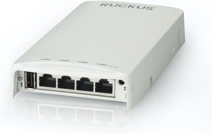 Ruckus Networks H550 Series Wi-Fi 6 Wall-Mounted Indoor Access Point (901-H550-US00, White