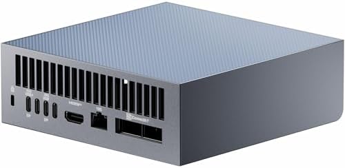 Asus Ascent GX10-GG0010BN Desktop AI Computer - ARM Cortex X925-128 GB - 1 TB PCI Express NVMe 4.0 x4 SSD - Stellar Gray - NVIDIA GB10 Grace Blackwell Chip - DGX OS - NVIDIA Blackwell GPU GB10 - Wi-