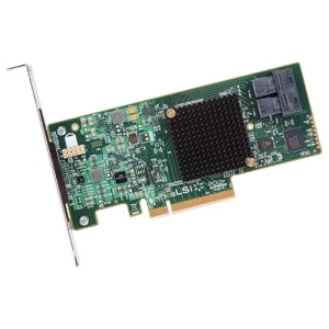Broadcom LSI00344 9300-8I 12Gb/s PCIe 3.0, 8 Ports Internal SATA/SAS Host Bus Adapter Ref