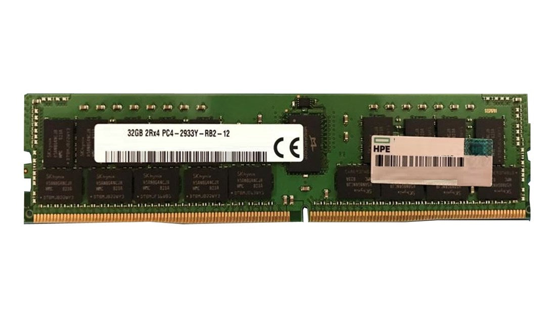 HPE 32GB 2RX4 DDR4 2933MHz PC4-23400 ECC Registered Server Memory Module