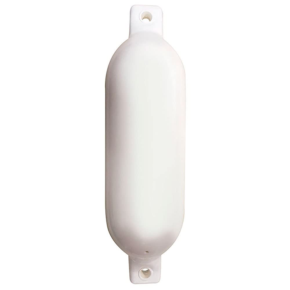 Seachoice DE74271S 79033 Twin Eye Smooth Fender White, 8.5" x 27"