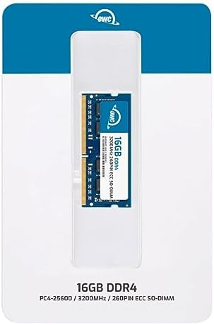 OWC 64GB (2x32GB) DDR4 3200MHz PC4-25600 CL22 2RX8 ECC Unbuffered SODIMM 1.2V 260-pin Laptop Memory RAM|B0CBVYMX3B