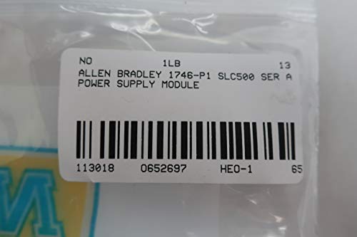 ALLEN BRADLEY 1746-P1 SLC 500 Power Supply Module SER A