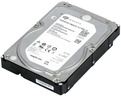 Seagate Exos 7E8 4TB 512n SATA 128MB Cache 3.5-Inch Enterprise Hard Drive (ST4000NM0035, Mechanical Hard Disk